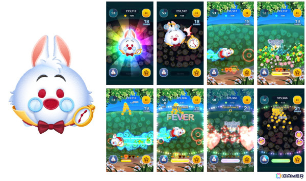 「LINE：ディズニー ツムツム」に新ツム「チェシャ猫」「マッドハッター」「白うさぎ」が登場！の画像4