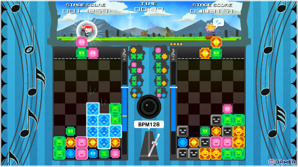 落ち物パズル×リズムゲーム「マジカルビート」のSteam版がリリース！「ギルティギア」「ブレイブルー」シリーズなどのBGM100曲以上で遊べるの画像2