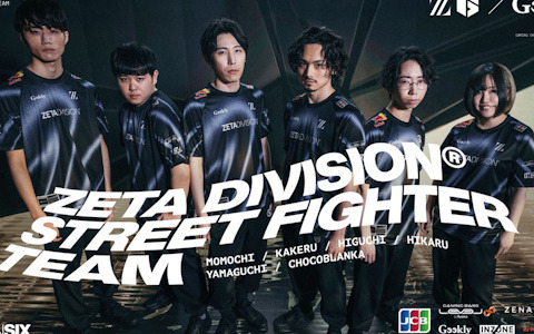 「ZETA DIVISION」のSTREET FIGHTER部門にももち選手をはじめとした6名が加入！ギークリーとのスポンサー契約締結も発表