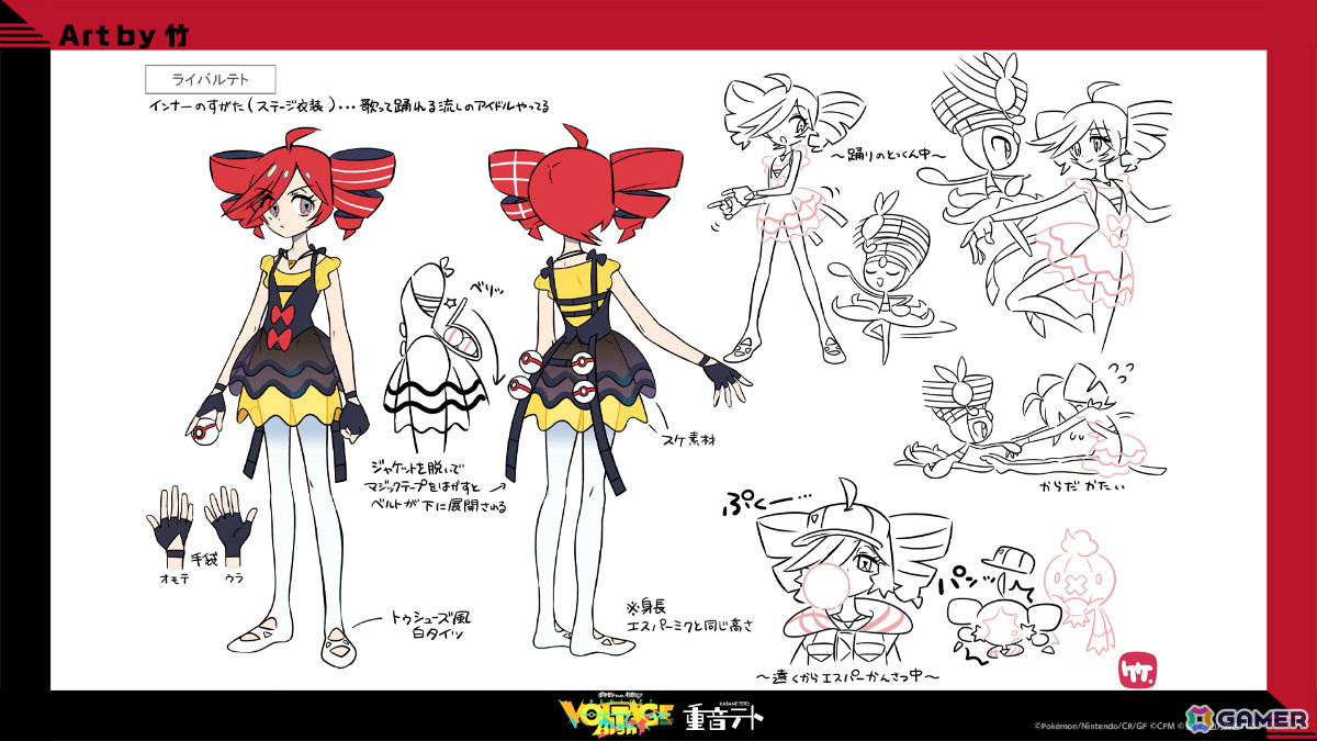 「ポケモン feat. 初音ミク Project VOLTAGE High↑」エイプリルフールを記念して重音テトとコラボ!サツキさんによる「ファサード・クエスチョン」のMVが公開の画像