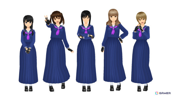 「スクールガールストライカーズ2」でコスチュームイベント「メンコ番長におまかせ」が開催！80年代のスケバン風コスチュームが登場の画像3