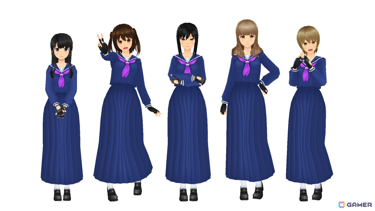 「スクールガールストライカーズ2」でコスチュームイベント「メンコ番長におまかせ」が開催！80年代のスケバン風コスチュームが登場の画像