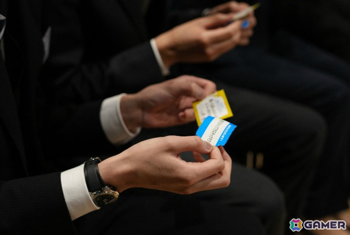 バンダイナムコグループ、入社式限定の「一番くじ」で新入社員を歓迎――コンビニ風ブースや社長の直筆メッセージ入りくじ券などのサプライズ企画を実施の画像