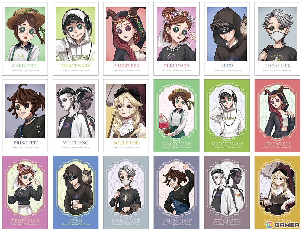 アニメイトの「Space A la mode」で「IdentityV 第五人格」の描き下ろしイラストを使用したアパレル・グッズが4月13日より発売！の画像