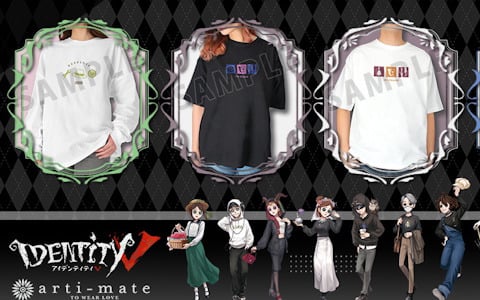アニメイトの「Space A la mode」で「IdentityV 第五人格」の描き下ろしイラストを使用したアパレル・グッズが4月13日より発売！