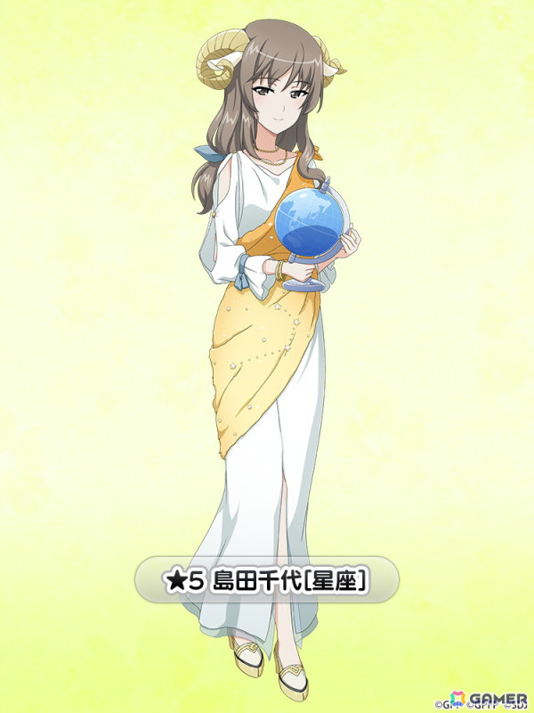 「ガールズ＆パンツァー 戦車道大作戦！」におひつじ座衣装の島田千代がオールスター生徒ガチャに登場！の画像2