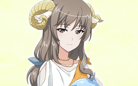 「ガールズ＆パンツァー 戦車道大作戦！」におひつじ座衣装の島田千代がオールスター生徒ガチャに登場！の画像