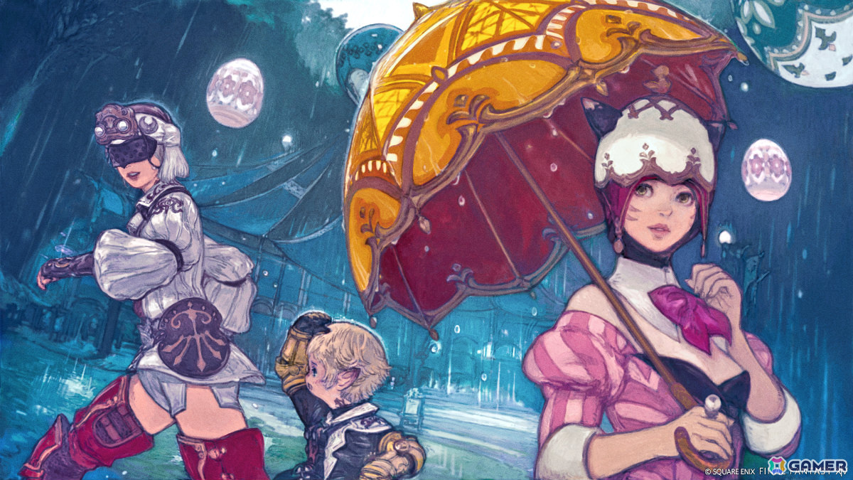 「FFXIV」ファッションアクセサリー「アルコンエッグパラソル」を手に入れよう!イベント「エッグハント」が4月9日より開催の画像