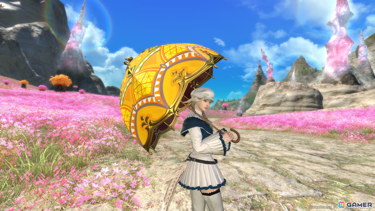 「FFXIV」ファッションアクセサリー「アルコンエッグパラソル」を手に入れよう!イベント「エッグハント」が4月9日より開催の画像