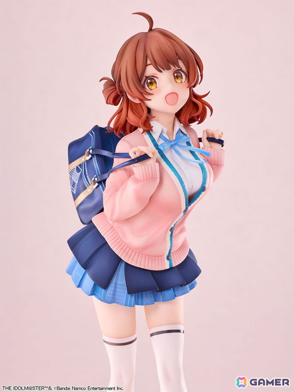 「学マス」制服姿の佑芽が1/7スケールフィギュアで登場！可愛いらしい表情はもちろん髪や服など繊細なグラデーションまで忠実に再現の画像