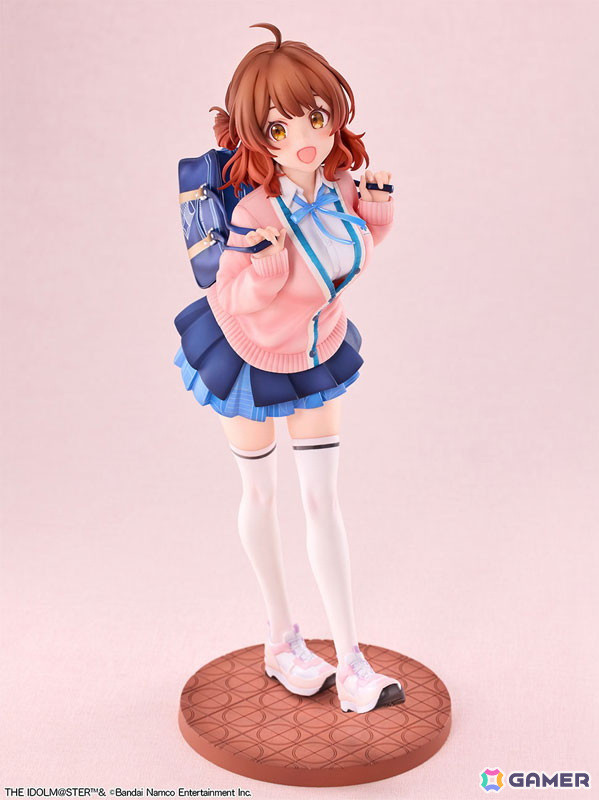 「学マス」制服姿の佑芽が1/7スケールフィギュアで登場！可愛いらしい表情はもちろん髪や服など繊細なグラデーションまで忠実に再現の画像