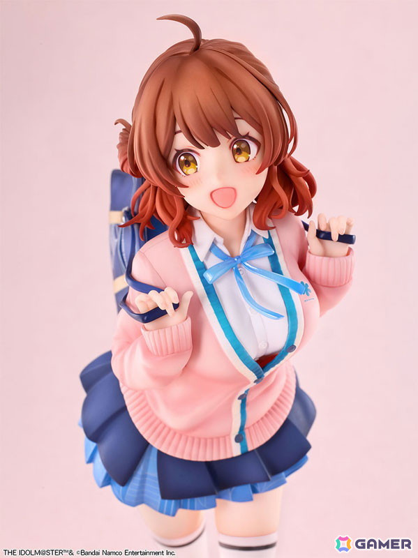 「学マス」制服姿の佑芽が1/7スケールフィギュアで登場！可愛いらしい表情はもちろん髪や服など繊細なグラデーションまで忠実に再現の画像