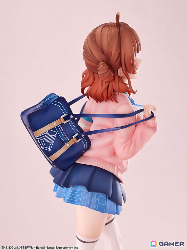 「学マス」制服姿の佑芽が1/7スケールフィギュアで登場！可愛いらしい表情はもちろん髪や服など繊細なグラデーションまで忠実に再現の画像