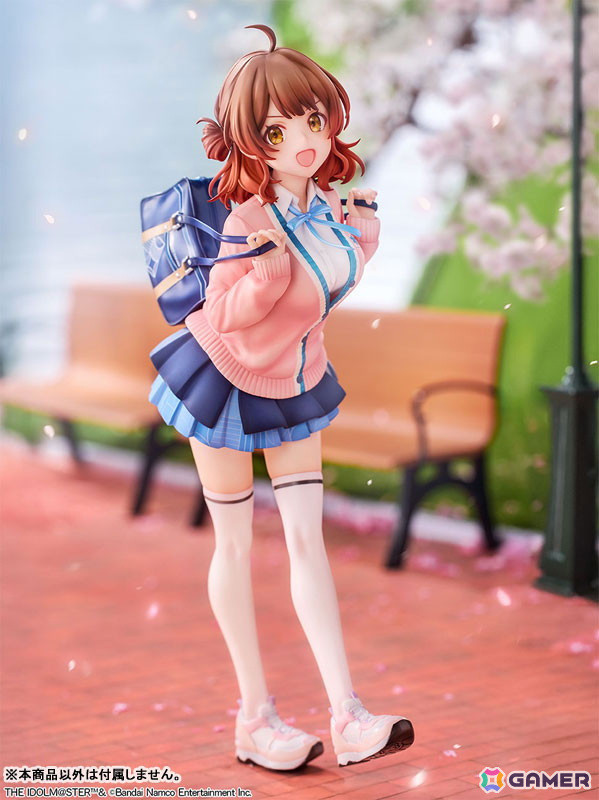 「学マス」制服姿の佑芽が1/7スケールフィギュアで登場！可愛いらしい表情はもちろん髪や服など繊細なグラデーションまで忠実に再現の画像