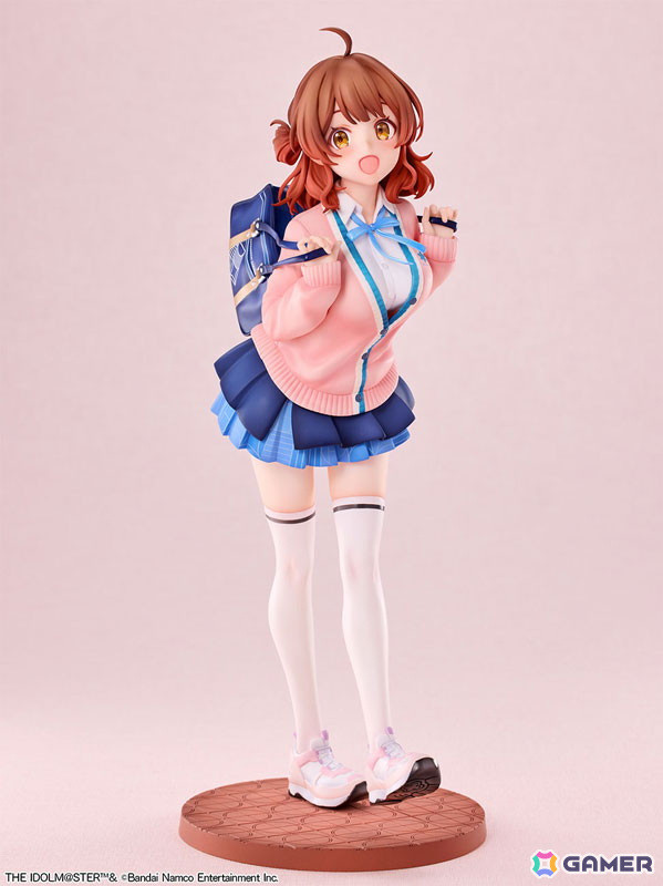 「学マス」制服姿の佑芽が1/7スケールフィギュアで登場！可愛いらしい表情はもちろん髪や服など繊細なグラデーションまで忠実に再現の画像