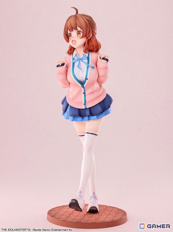 「学マス」制服姿の佑芽が1/7スケールフィギュアで登場！可愛いらしい表情はもちろん髪や服など繊細なグラデーションまで忠実に再現の画像