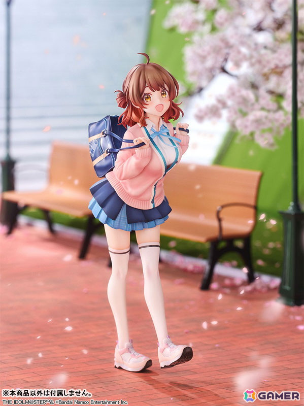「学マス」制服姿の佑芽が1/7スケールフィギュアで登場！可愛いらしい表情はもちろん髪や服など繊細なグラデーションまで忠実に再現の画像3