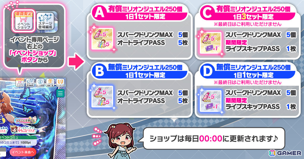 「ミリシタ」楽曲「Eternal Spiral」で楽しむイベント「プラチナスターシアター~Eternal Spiral~」が開催!の画像