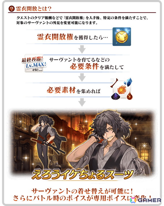 「FGO」で「復刻:昭和キ神計画 ぐだぐだ龍馬危機一髪！ 消えたノッブヘッドの謎 ライト版」が開催！出雲阿国に強化クエストが追加の画像