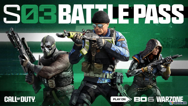 「CoD: BO6」「CoD: WZ」シーズン03が開始！新オペレーター「メイス」や新武器など100種類以上の報酬がバトルパス＆ブラックセルに登場の画像1