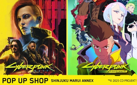 「サイバーパンク2077」「サイバーパンク： エッジランナーズ」のポップアップショップが4月5日より新宿マルイアネックスで開催！