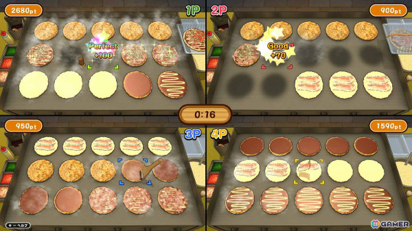 最大4人まで遊べるパーティアクション「作って！お好み焼き」がSwitchで配信！の画像5