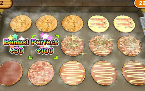 最大4人まで遊べるパーティアクション「作って!お好み焼き」がSwitchで配信!