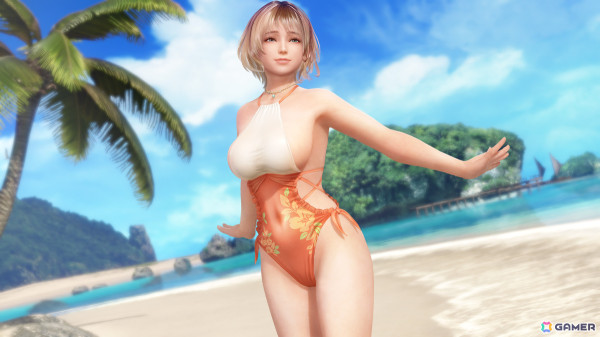「DEAD OR ALIVE XVV」ツートーンカラーがオシャレなSSR水着「サンシャイン・プラージュ」が登場！の画像