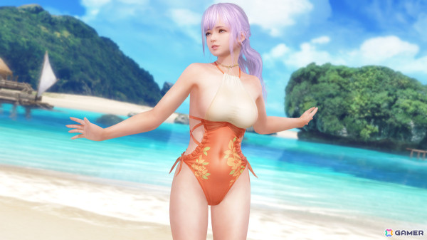 「DEAD OR ALIVE XVV」ツートーンカラーがオシャレなSSR水着「サンシャイン・プラージュ」が登場！の画像