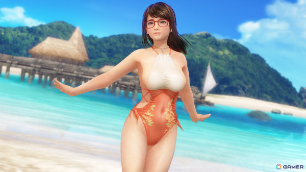 「DEAD OR ALIVE XVV」ツートーンカラーがオシャレなSSR水着「サンシャイン・プラージュ」が登場！の画像