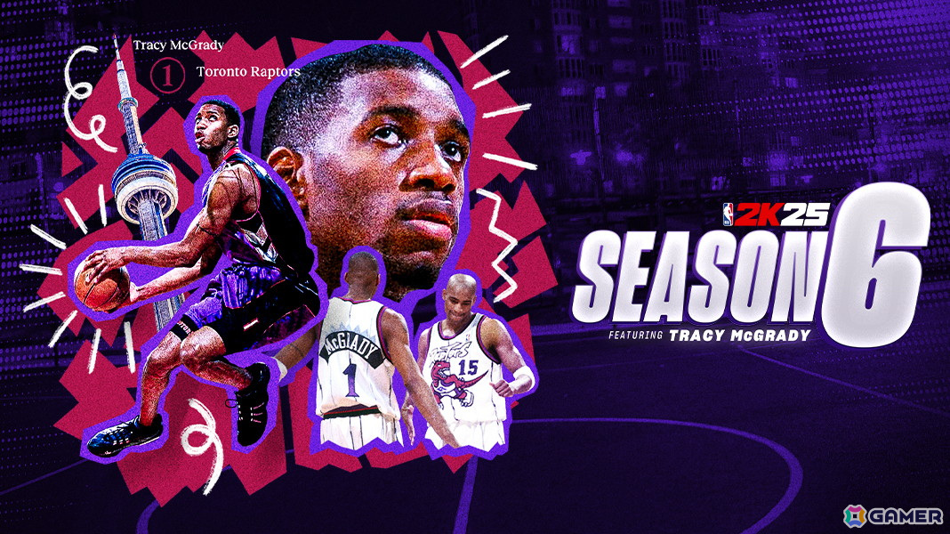 「NBA 2K25」のシーズン6が4月4日より開幕!トレイシー・マグレディ選手が登場の画像