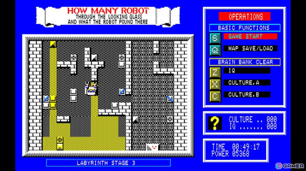 ロボットを育てて爆弾を解除するパズルゲーム「EGGコンソール ハウ・メニ・ロボット PC-8801mkIISR」が配信！の画像