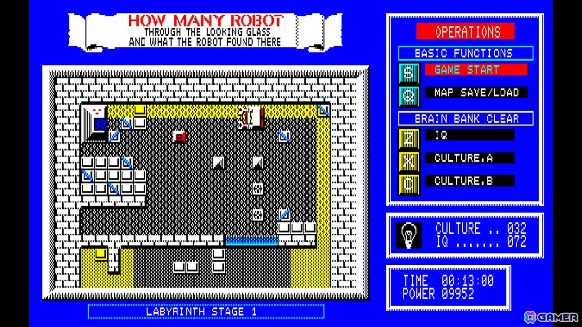 ロボットを育てて爆弾を解除するパズルゲーム「EGGコンソール ハウ・メニ・ロボット PC-8801mkIISR」が配信！の画像6