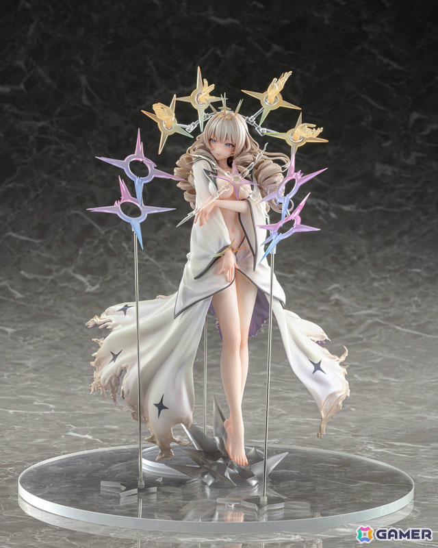 「勝利の女神:NIKKE」クラウンが“ネイキッドキング”の姿で1/7スケールフィギュアに!照れ顔のフェイスパーツも付属の画像