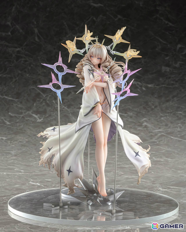 「勝利の女神:NIKKE」クラウンが“ネイキッドキング”の姿で1/7スケールフィギュアに!照れ顔のフェイスパーツも付属の画像
