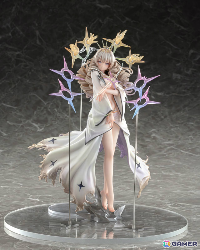 「勝利の女神:NIKKE」クラウンが“ネイキッドキング”の姿で1/7スケールフィギュアに!照れ顔のフェイスパーツも付属の画像