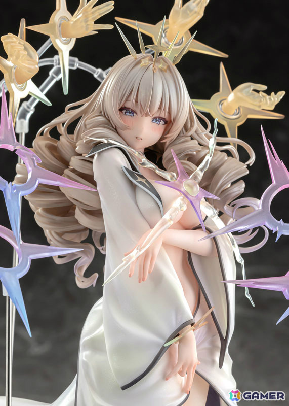 「勝利の女神:NIKKE」クラウンが“ネイキッドキング”の姿で1/7スケールフィギュアに!照れ顔のフェイスパーツも付属の画像