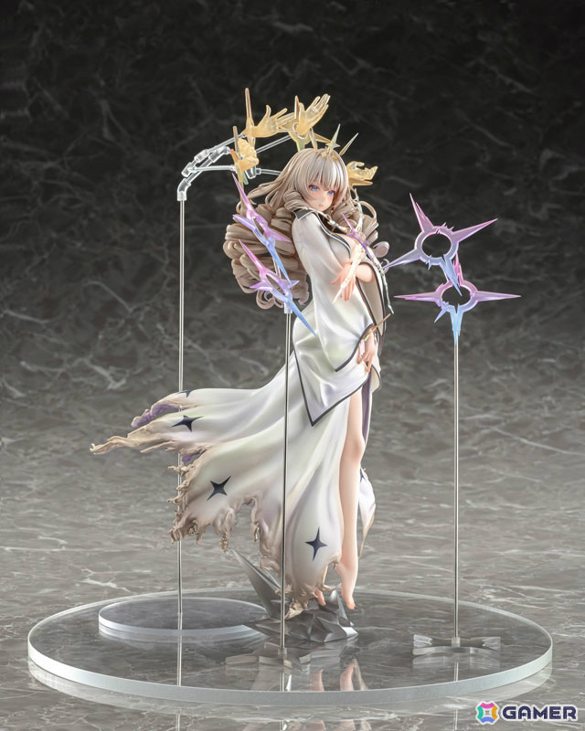 「勝利の女神:NIKKE」クラウンが“ネイキッドキング”の姿で1/7スケールフィギュアに!照れ顔のフェイスパーツも付属の画像