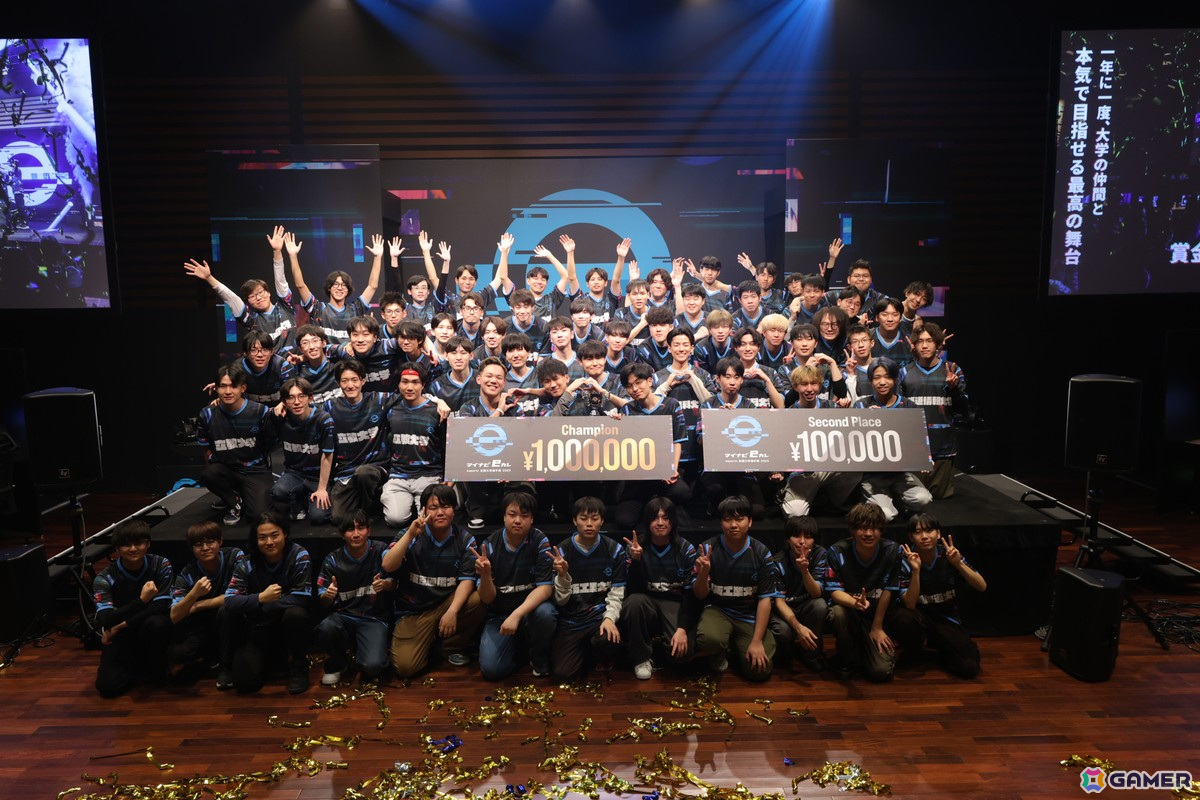 「マイナビeカレ〜esports 全国大学選手権 2025〜」の決勝大会が開催!Apex部門優勝校は近畿大学、スト6部門は日本大学の画像