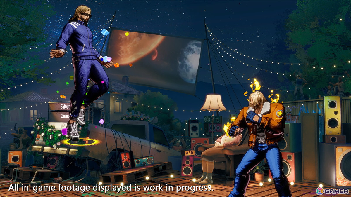 「餓狼伝説 City of the Wolves」にDJのサルヴァトーレ・ガナッチ氏がゲームキャラクターとして登場！DJらしさあふれる技に注目の画像2