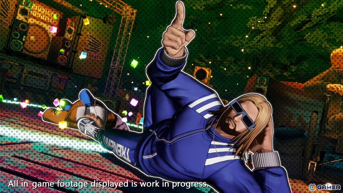 「餓狼伝説 City of the Wolves」にDJのサルヴァトーレ・ガナッチ氏がゲームキャラクターとして登場！DJらしさあふれる技に注目の画像7