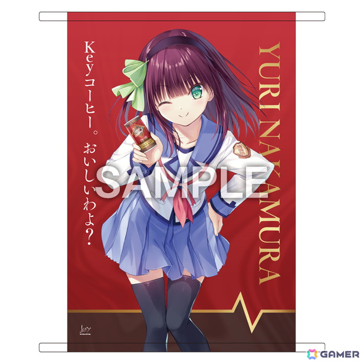 ゆりっぺ推薦!Key×キーコーヒーコラボ第2弾「Keyコラボ缶コーヒー」が販売開始の画像