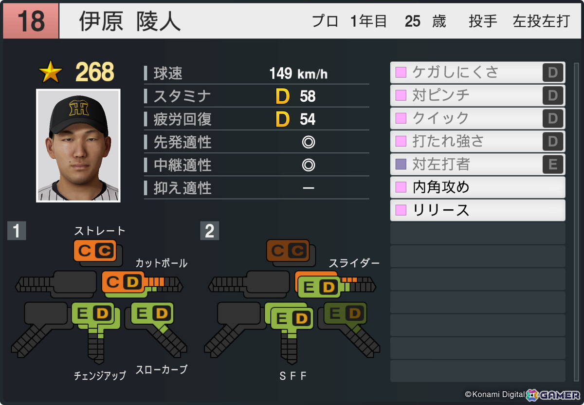 「プロ野球スピリッツ2024-2025」が4月下旬に2025シーズンの最新データへアップデート！松井秀喜さんや清原和博さんらレジェンドOBが12名追加の画像18