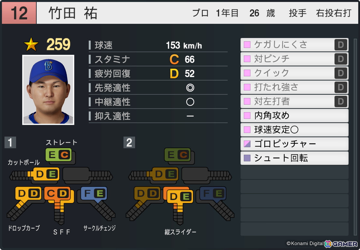 「プロ野球スピリッツ2024-2025」が4月下旬に2025シーズンの最新データへアップデート！松井秀喜さんや清原和博さんらレジェンドOBが12名追加の画像19