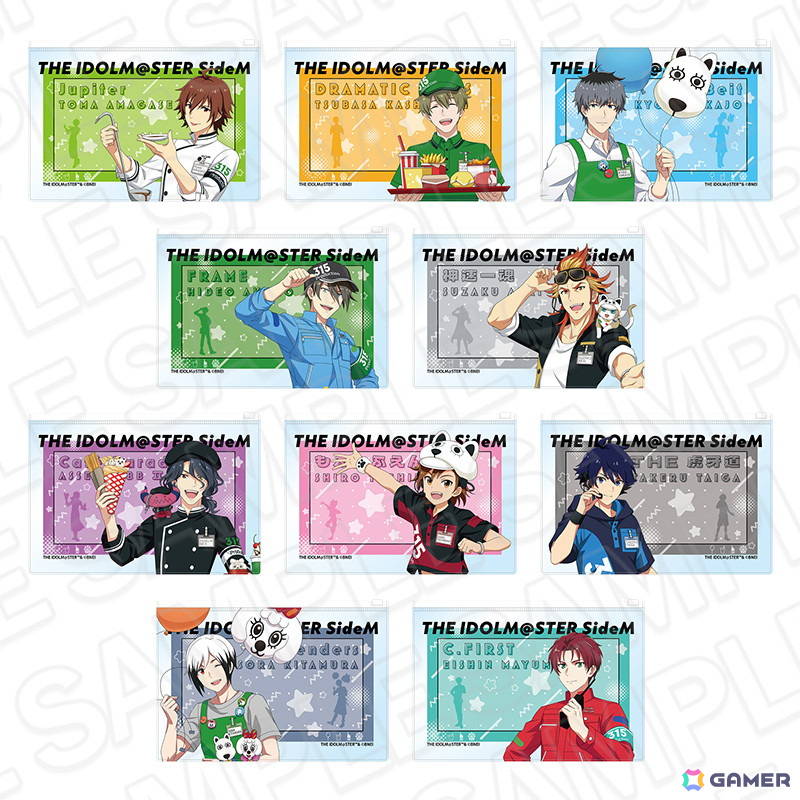 「アイドルマスター SideM×よみうりランド」コラボイベントで販売される描き下ろしイラストを使用したグッズなどを紹介！の画像