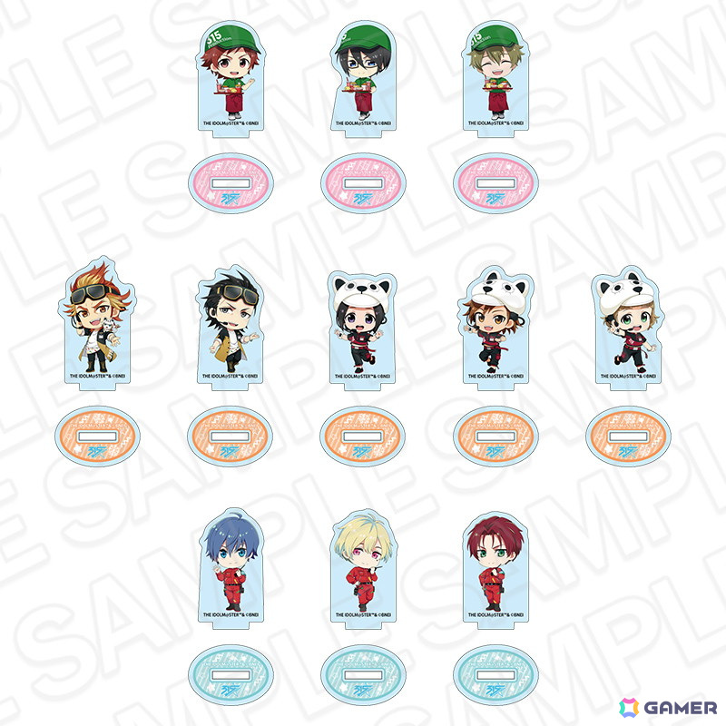 「アイドルマスター SideM×よみうりランド」コラボイベントで販売される描き下ろしイラストを使用したグッズなどを紹介！の画像