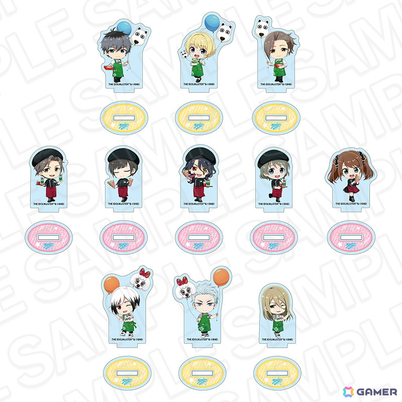 「アイドルマスター SideM×よみうりランド」コラボイベントで販売される描き下ろしイラストを使用したグッズなどを紹介！の画像