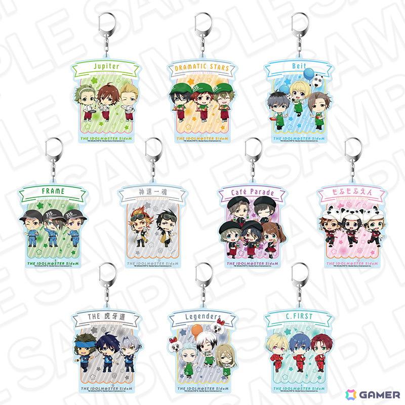 「アイドルマスター SideM×よみうりランド」コラボイベントで販売される描き下ろしイラストを使用したグッズなどを紹介！の画像