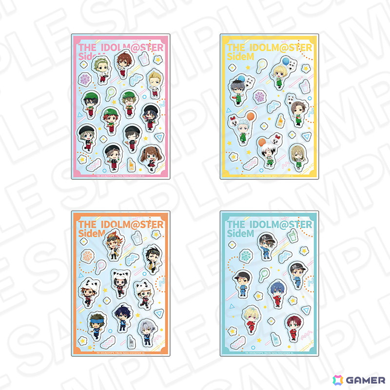 「アイドルマスター SideM×よみうりランド」コラボイベントで販売される描き下ろしイラストを使用したグッズなどを紹介！の画像