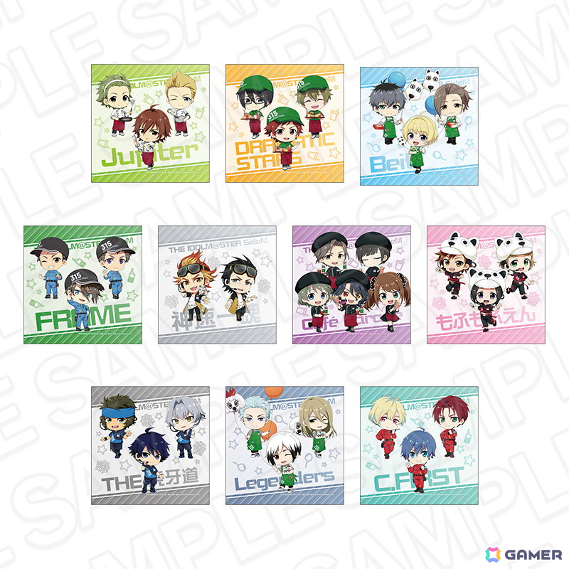 「アイドルマスター SideM×よみうりランド」コラボイベントで販売される描き下ろしイラストを使用したグッズなどを紹介！の画像